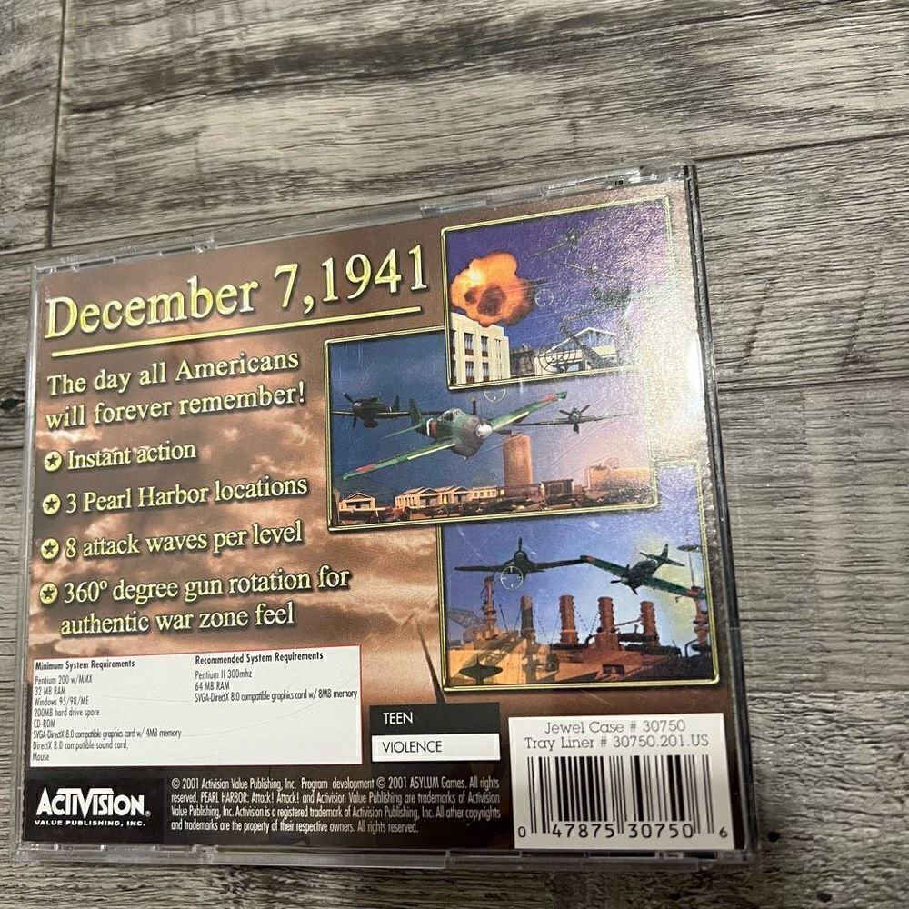 Pearl Harbor Attack! Attack! CD PC Game. - Picture 2 of 4